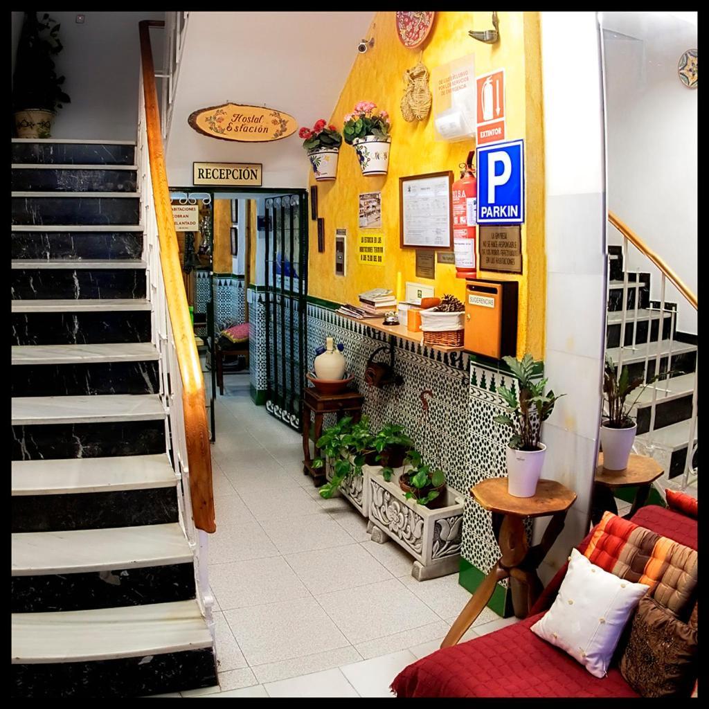 Hostal Estacion Almería Buitenkant foto