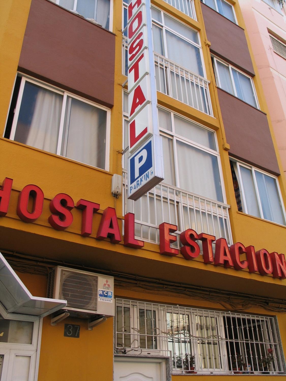 Hostal Estacion Almería Buitenkant foto