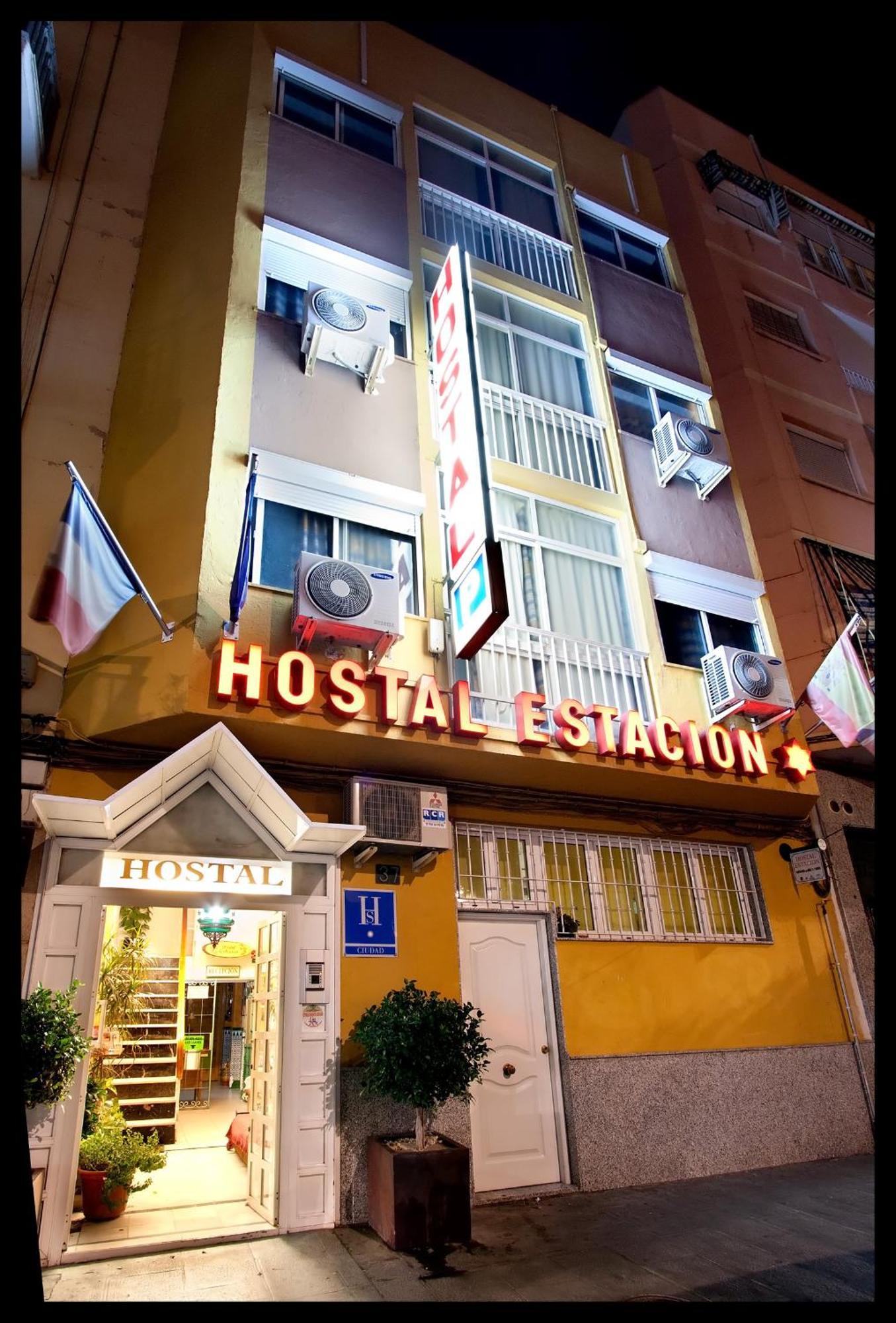 Hostal Estacion Almería Buitenkant foto