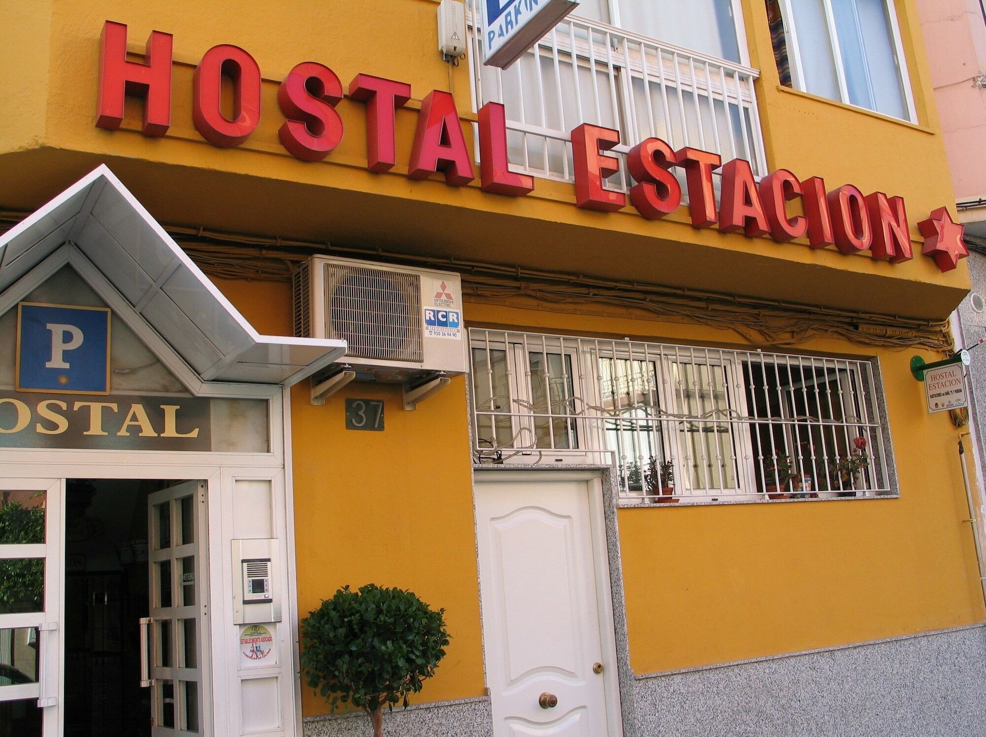 Hostal Estacion Almería Buitenkant foto